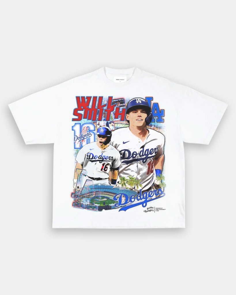 WILL SMITH - DODGERS TEE Hoodie, Sweatshirt | CoreVibeTees.com (Image 2)