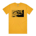 Honeycomb Laika T-Shirt (Yellow) Hoodie, Sweatshirt | CoreVibeTees.com