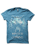 Winter Is Coming Sky Blue Tee Hoodie, Sweatshirt | CoreVibeTees.com