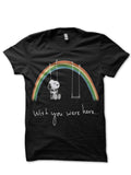 Wish You Were Here Black Half Sleeve T-Shirt Hoodie, Sweatshirt | CoreVibeTees.com