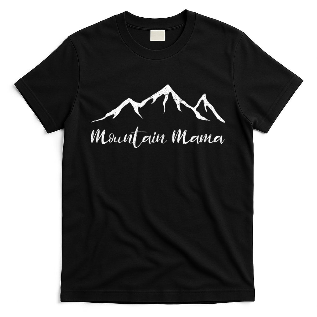 Womens Mother's Day Camping Mountain Mama T-Shirt Hoodie, Sweatshirt | CoreVibeTees.com