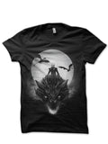 Ice and Fire Black T-Shirt Hoodie, Sweatshirt | CoreVibeTees.com
