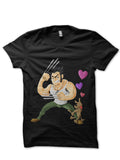 Wolverine Black Tee Style001 Hoodie, Sweatshirt | CoreVibeTees.com