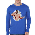Wolverine Blue Full Sleeve Tee Hoodie, Sweatshirt | CoreVibeTees.com