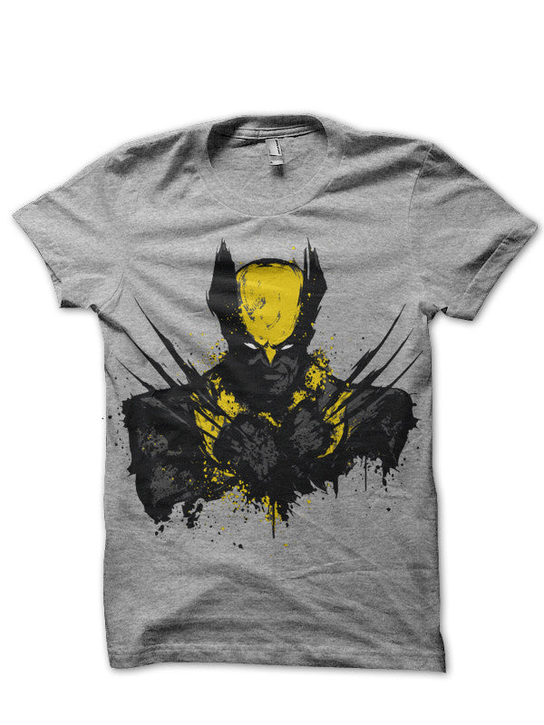 Wolverine Grey T-Shirt Hoodie, Sweatshirt | CoreVibeTees.com