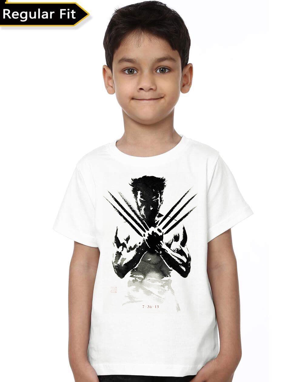 Wolverine White Kids Unisex T-Shirt Hoodie, Sweatshirt | CoreVibeTees.com