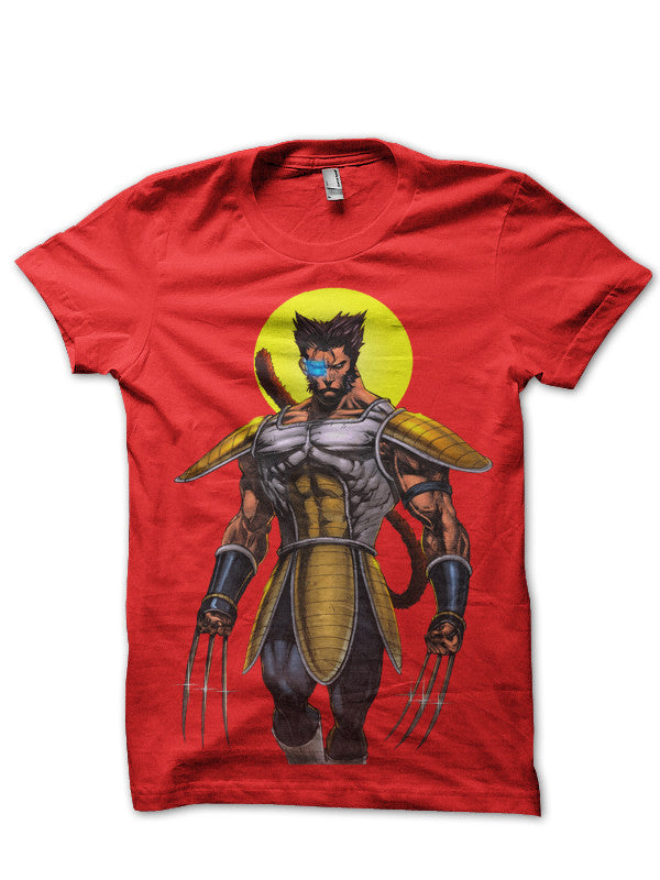 Wolverine Saiyan DBZ X-Men Fusion T-Shirt Hoodie, Sweatshirt | CoreVibeTees.com