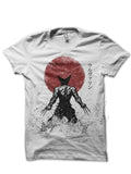 Wolverine Samurai White Tee (Black Colour Available) Hoodie, Sweatshirt | CoreVibeTees.com