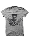 Wolverine Grey Tee Hoodie, Sweatshirt | CoreVibeTees.com