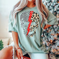 woman skull tshirt ,gift for her , Skeleton, Graphic Tee ,Women's Cheetah Print Skull ,-Cheetah Print Sweatshirt Hoodie