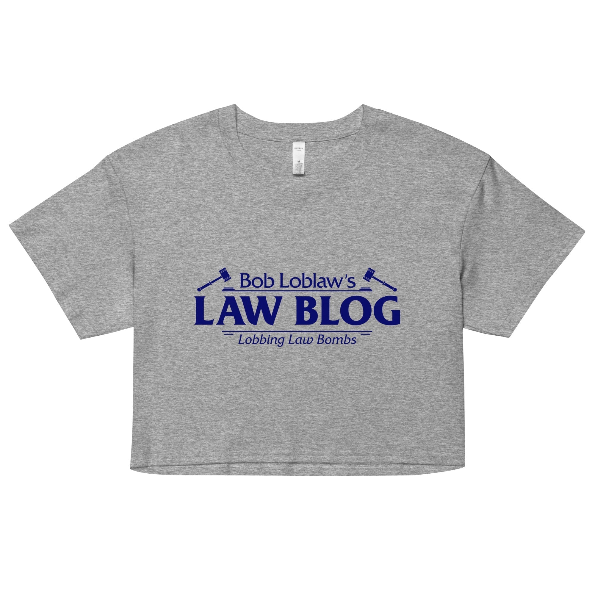 Bob Loblaw's Law Blog Women's Crop Tee Hoodie, Sweatshirt | CoreVibeTees.com (Image 5)