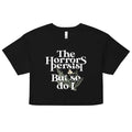 The Horrors Persist But So Do I Women's Crop Tee Hoodie, Sweatshirt | CoreVibeTees.com
