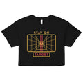 Stay On Target Women's Crop Tee Hoodie, Sweatshirt | CoreVibeTees.com (Image 1)