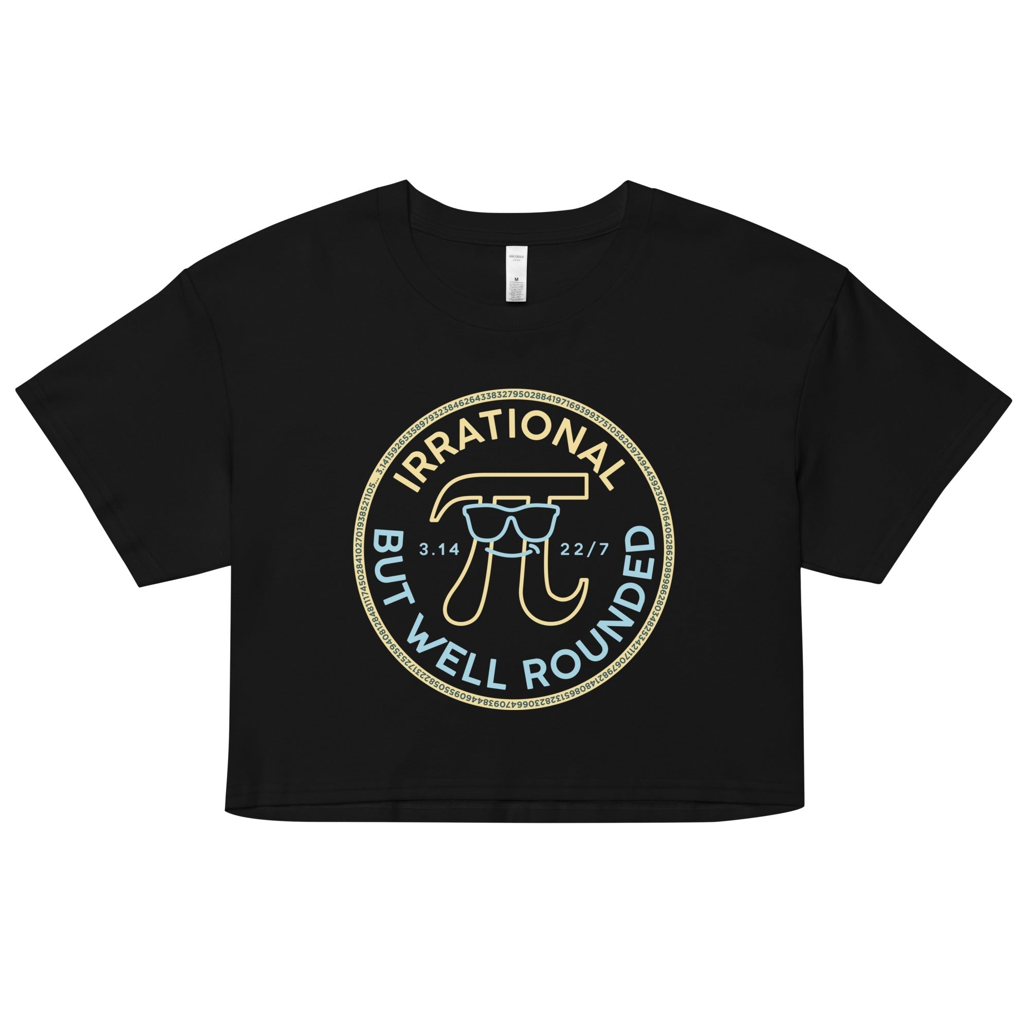 Irrational But Well Rounded Women's Crop Tee Hoodie, Sweatshirt | CoreVibeTees.com