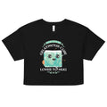 Gelatinous Cube Loves To Hug Women's Crop Tee Hoodie, Sweatshirt | CoreVibeTees.com (Image 1)