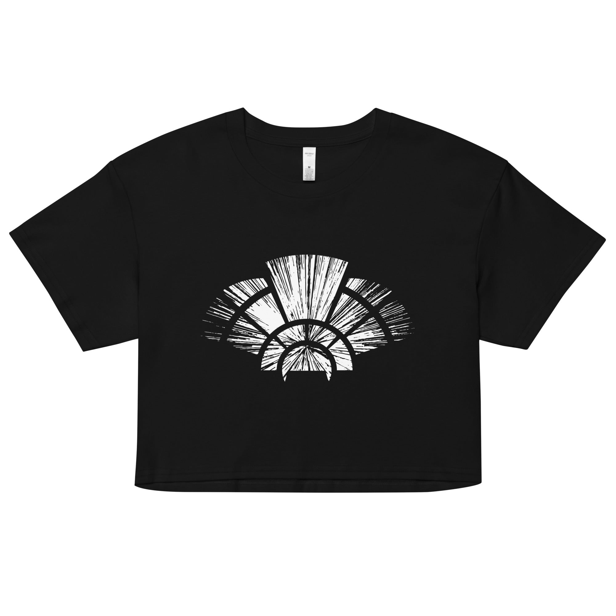 Hyperdrive Women's Crop Tee Hoodie, Sweatshirt | CoreVibeTees.com