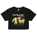 Tatooine Trail Women's Crop Tee Hoodie, Sweatshirt | CoreVibeTees.com