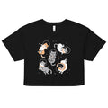 Cats In Space Women's Crop Tee Hoodie, Sweatshirt | CoreVibeTees.com