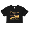 The Holy Grail Trail Women's Crop Tee Hoodie, Sweatshirt | CoreVibeTees.com
