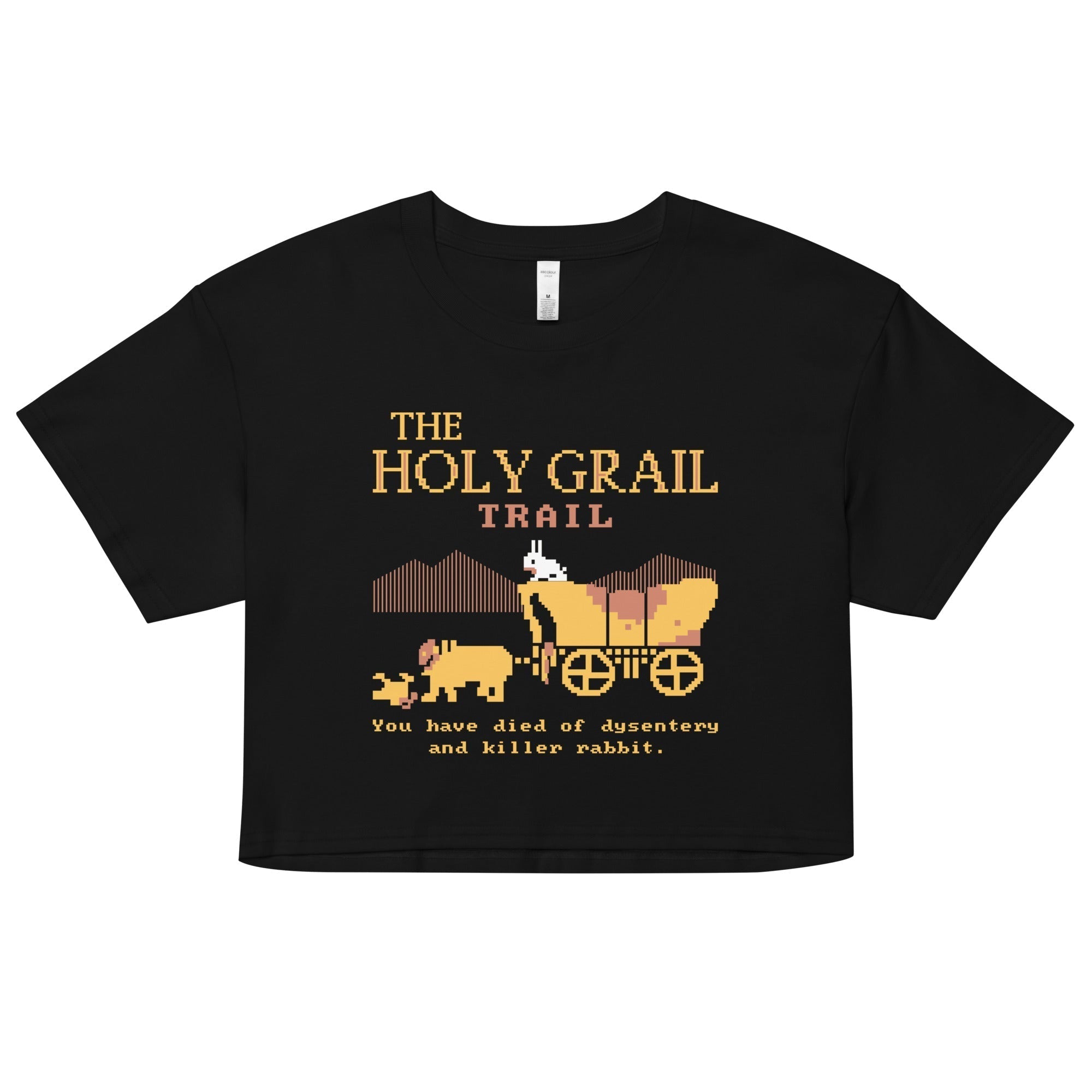 The Holy Grail Trail Women's Crop Tee Hoodie, Sweatshirt | CoreVibeTees.com