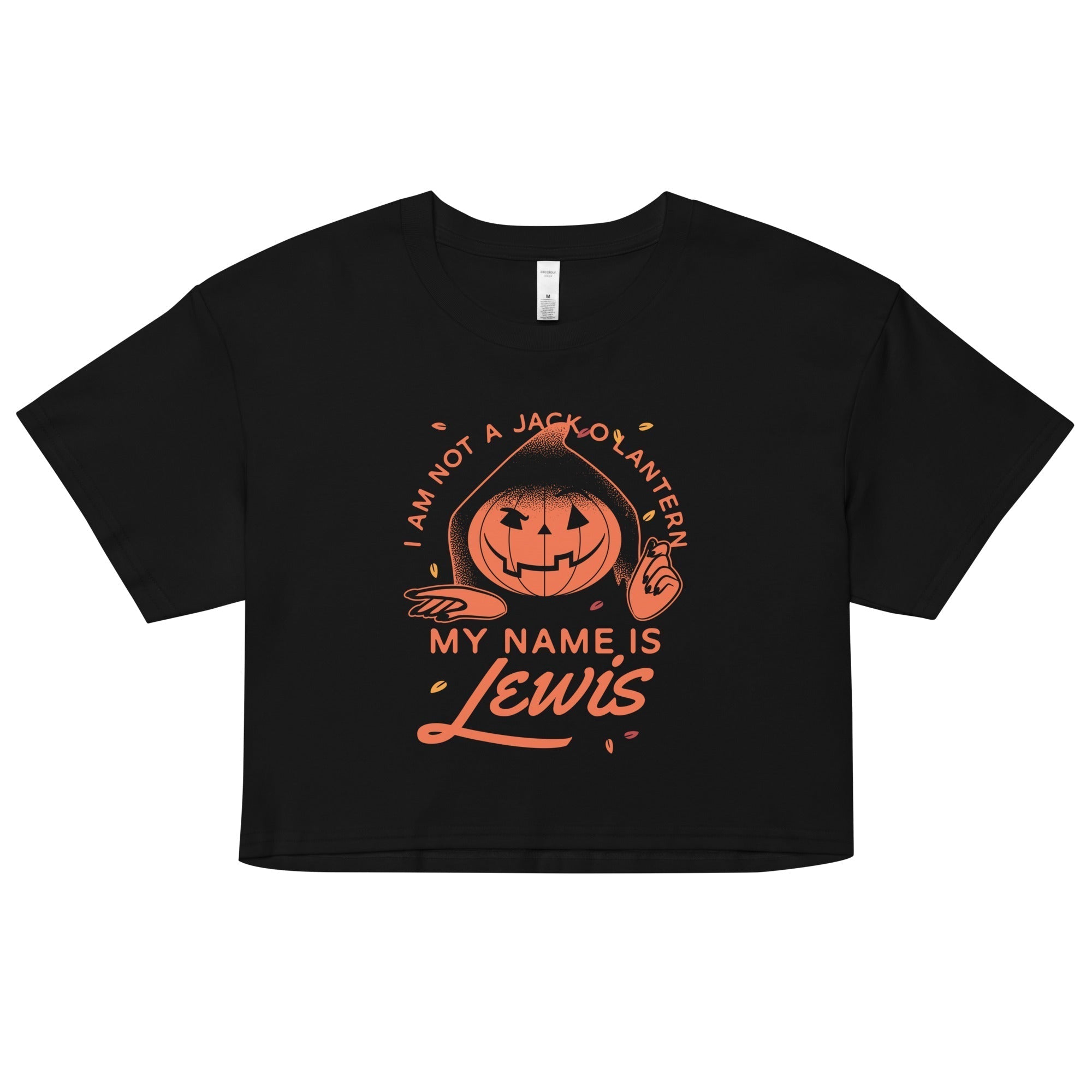 My Name Is Lewis Women's Crop Tee Hoodie, Sweatshirt | CoreVibeTees.com