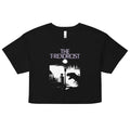 The T-Rexorcist Women's Crop Tee Hoodie, Sweatshirt | CoreVibeTees.com