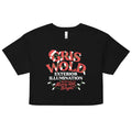 Griswold Exterior Illumination Women's Crop Tee Hoodie, Sweatshirt | CoreVibeTees.com (Image 1)