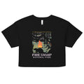 Fire Swamp National Park Women's Crop Tee Hoodie, Sweatshirt | CoreVibeTees.com
