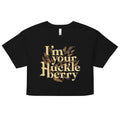 I'm Your Huckleberry Women's Crop Tee Hoodie, Sweatshirt | CoreVibeTees.com