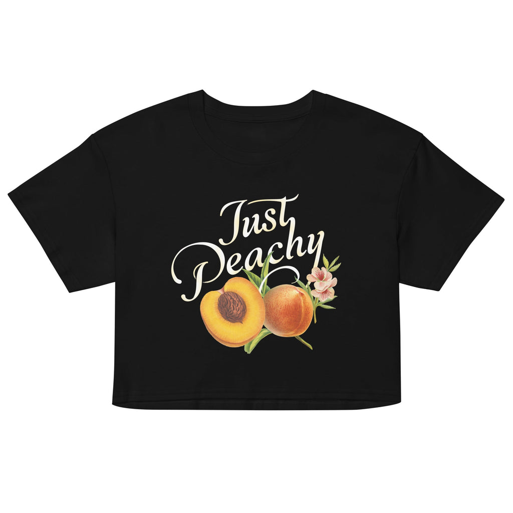 Just Peachy Women's Crop Tee