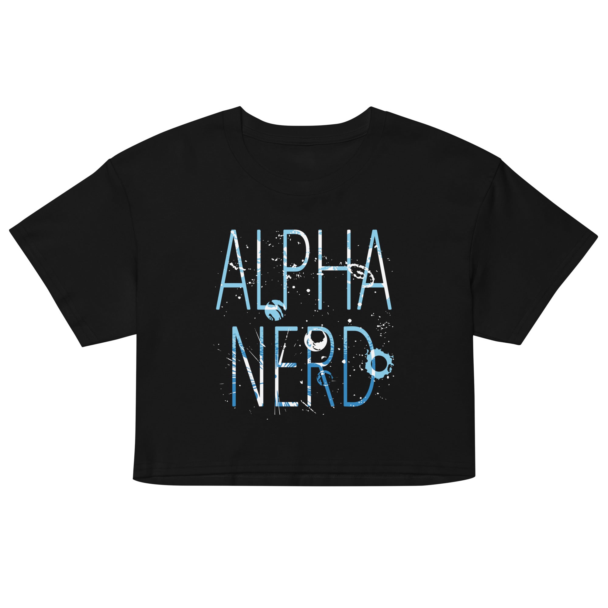 Alpha Nerd Women's Crop Tee