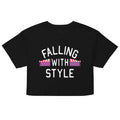 Falling With Style Women's Crop Tee
