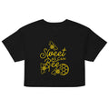 Sweet As Can Bee Women's Crop Tee