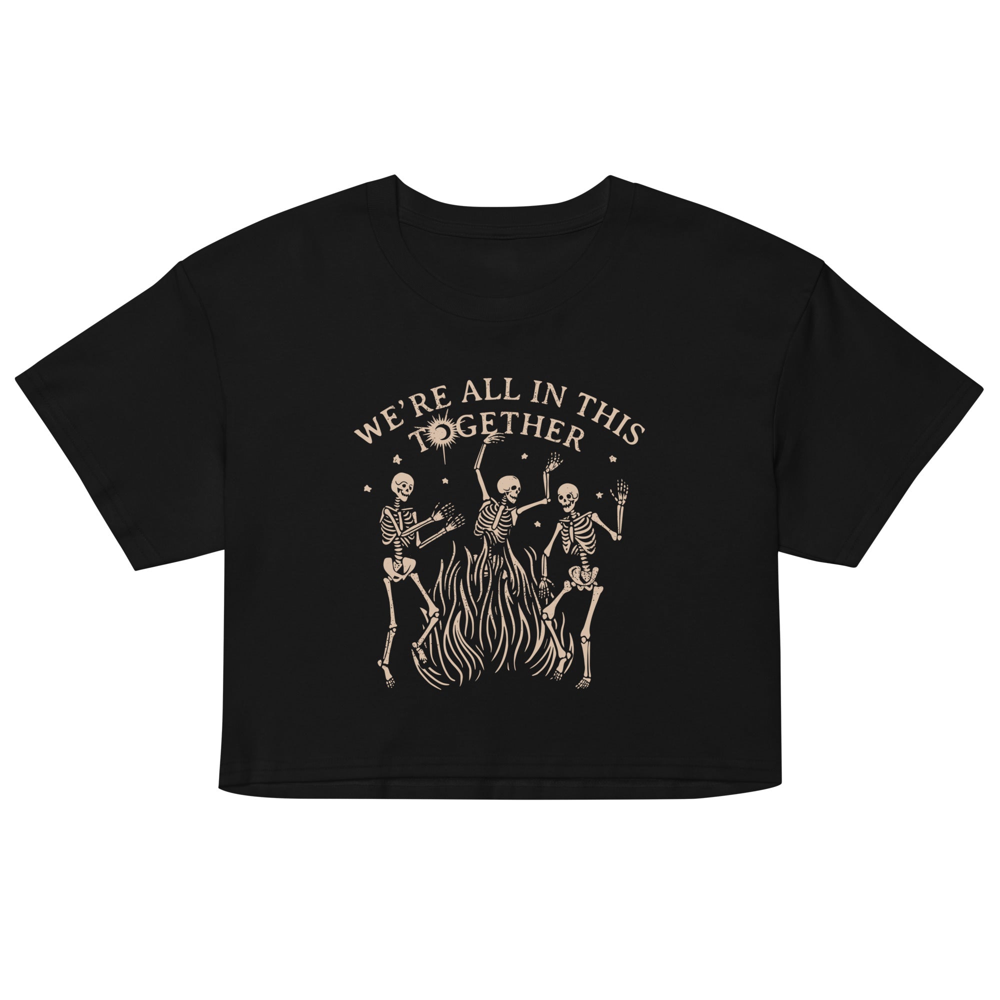 We're All In This Together Women's Crop Tee