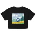 Visiting Van Gogh Women's Crop Tee