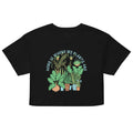 Home Is Where The Plants Are Women's Crop Tee