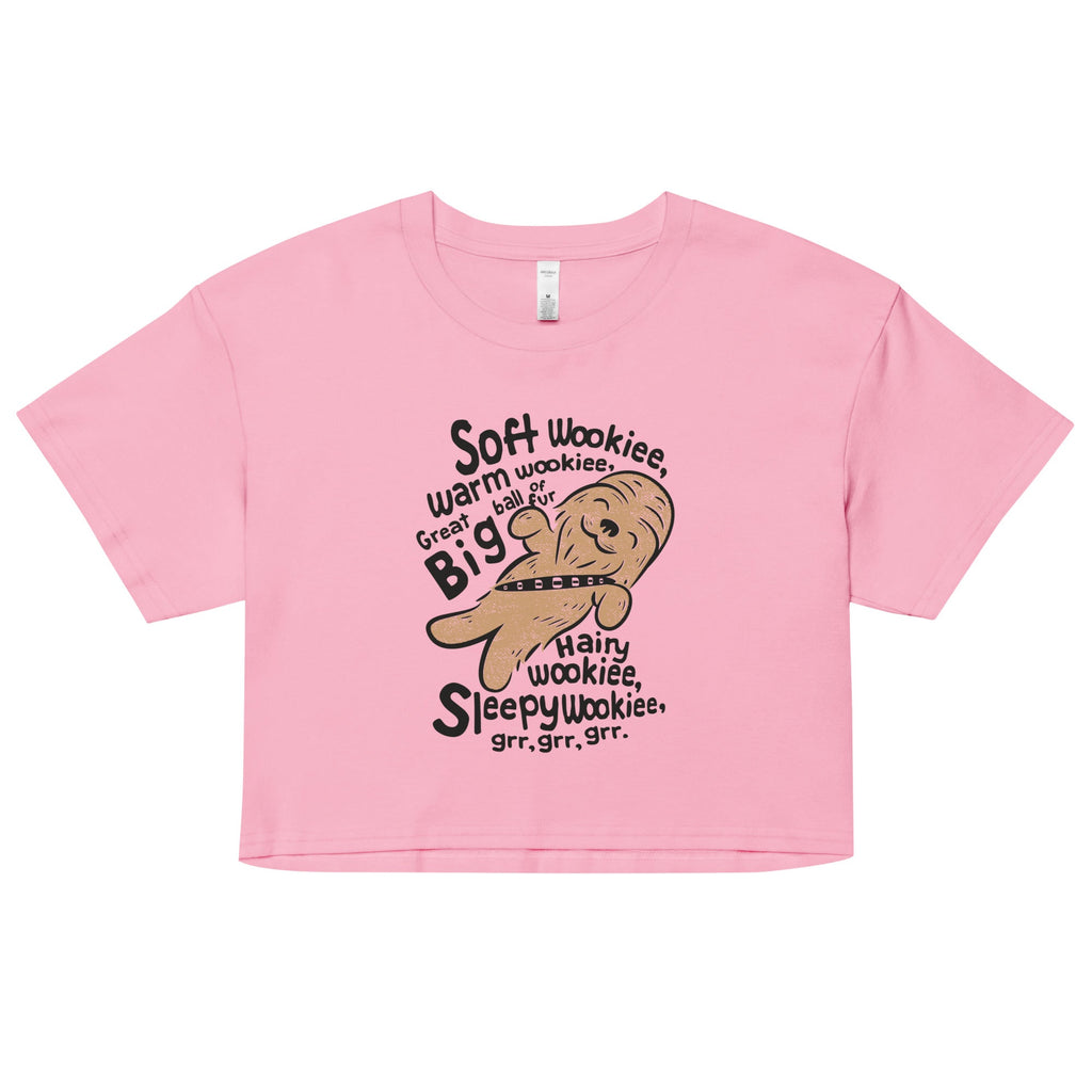 Soft Wookiee, Warm Wookiee Women's Crop Tee Hoodie, Sweatshirt | CoreVibeTees.com (Image 3)