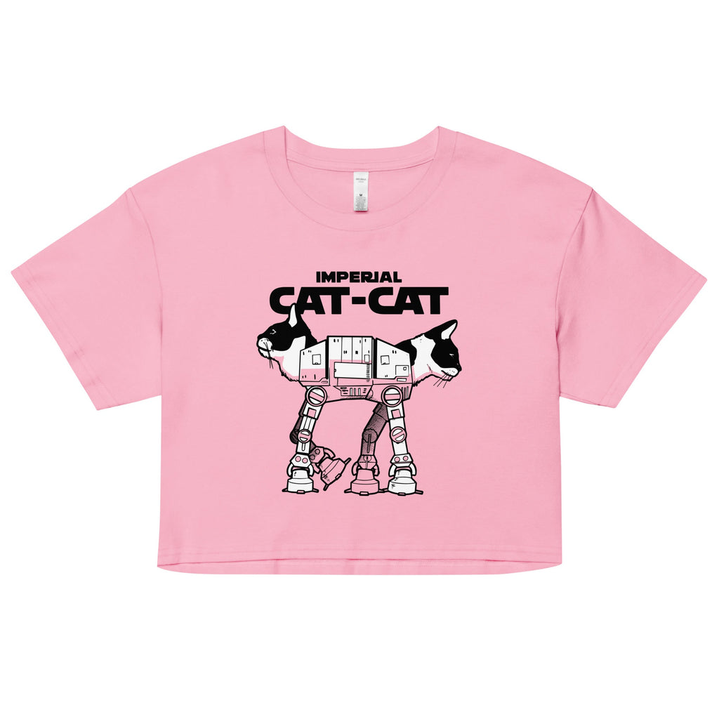 Cat-Cat Women's Crop Tee Hoodie, Sweatshirt | CoreVibeTees.com (Image 4)