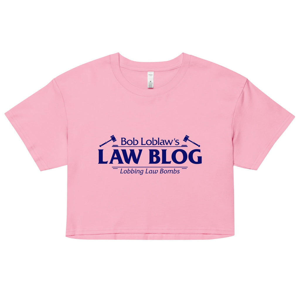 Bob Loblaw's Law Blog Women's Crop Tee Hoodie, Sweatshirt | CoreVibeTees.com (Image 1)