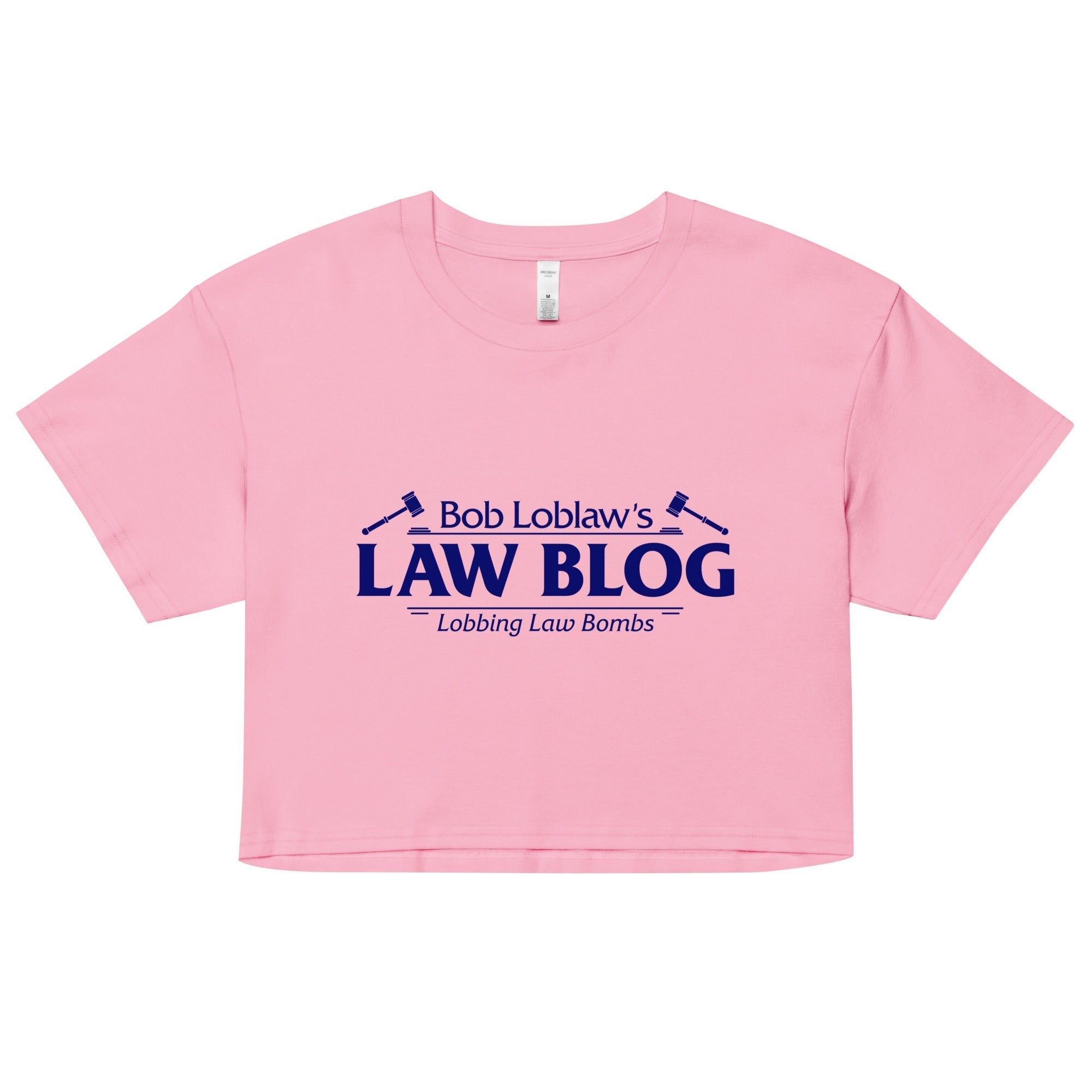 Bob Loblaw's Law Blog Women's Crop Tee Hoodie, Sweatshirt | CoreVibeTees.com (Image 1)