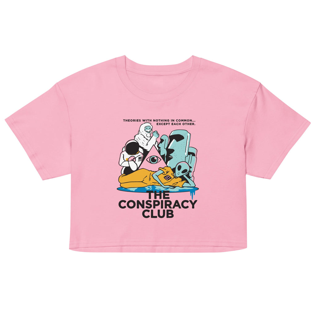 The Conspiracy Club Women's Crop Tee
