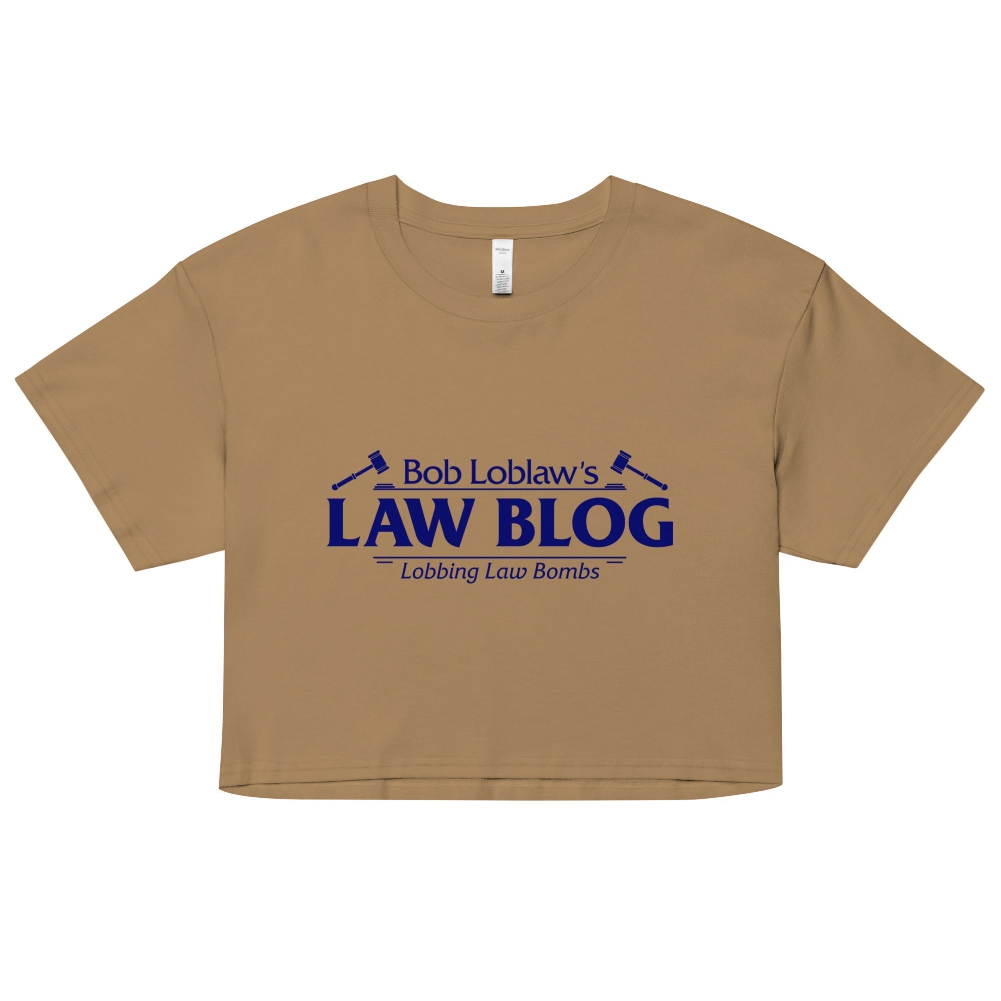 Bob Loblaw's Law Blog Women's Crop Tee Hoodie, Sweatshirt | CoreVibeTees.com (Image 2)