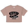 Luke's Diner Women's Crop Tee Hoodie, Sweatshirt | CoreVibeTees.com (Image 1)