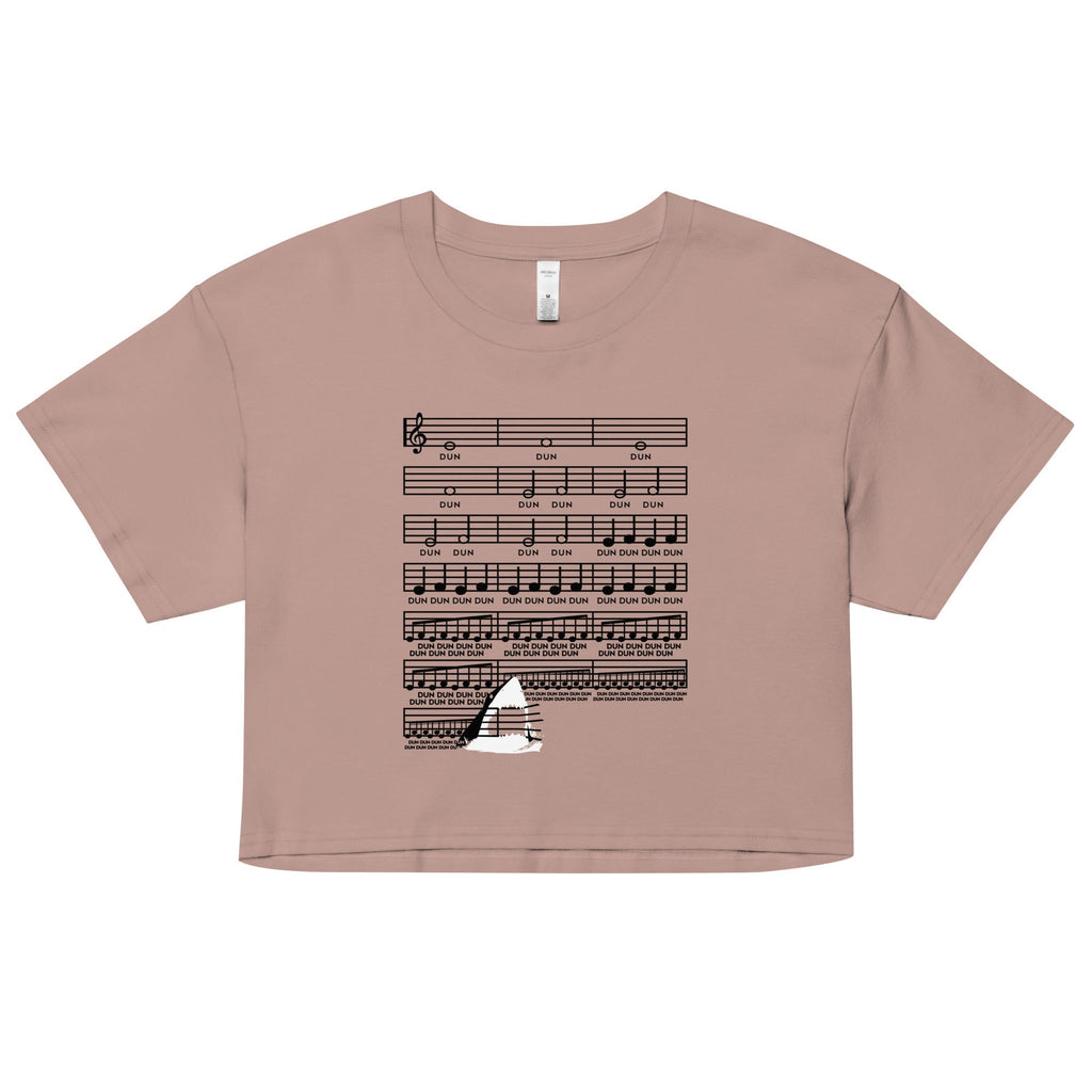 Swimming Theme Women's Crop Tee Hoodie, Sweatshirt | CoreVibeTees.com (Image 1)