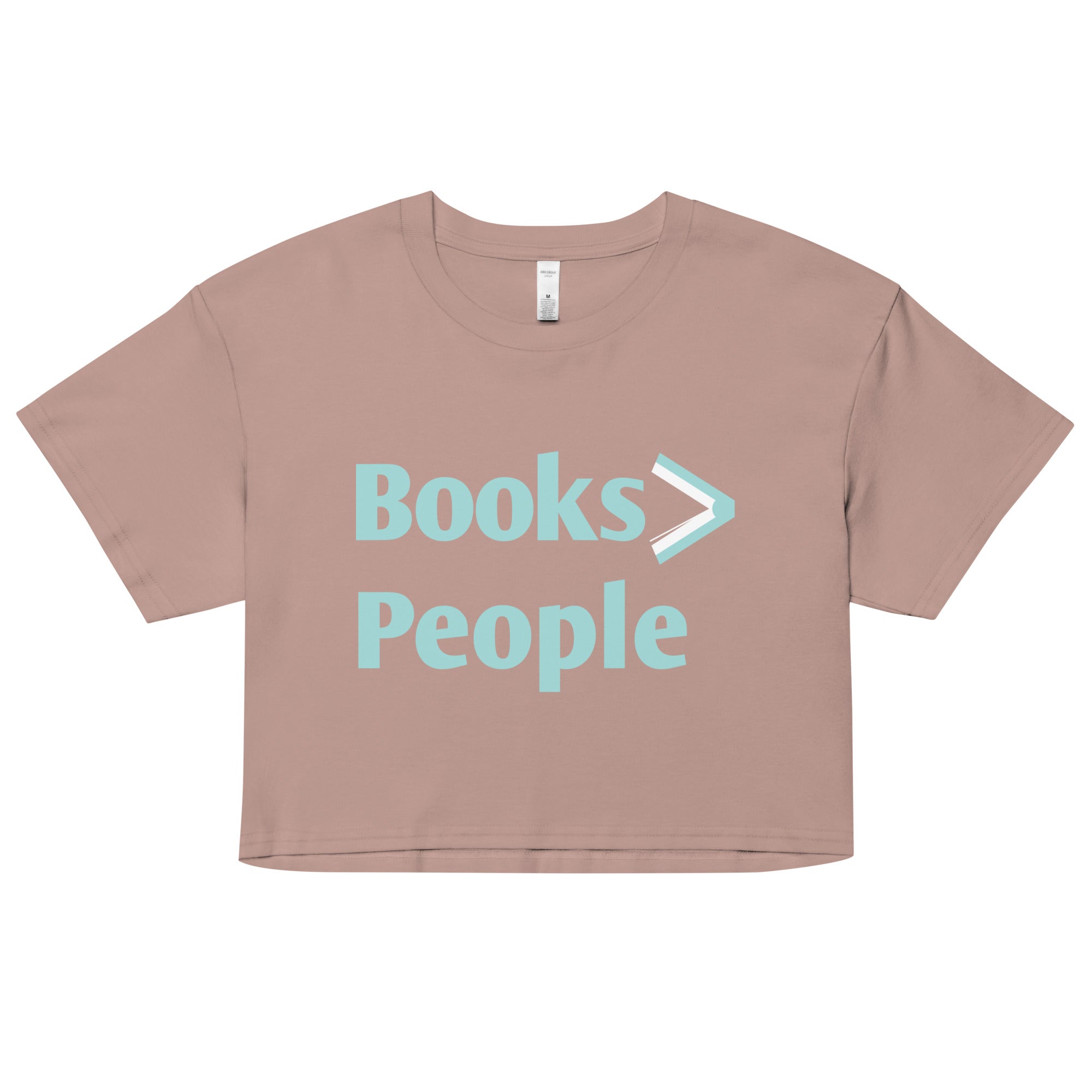 Books>People Women's Crop Tee Hoodie, Sweatshirt | CoreVibeTees.com (Image 2)