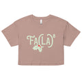 Fa LaLaLaLaLaLaLaLa Women's Crop Tee Hoodie, Sweatshirt | CoreVibeTees.com (Image 1)