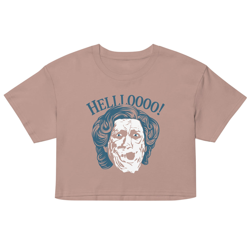 Hellloooo! Women's Crop Tee