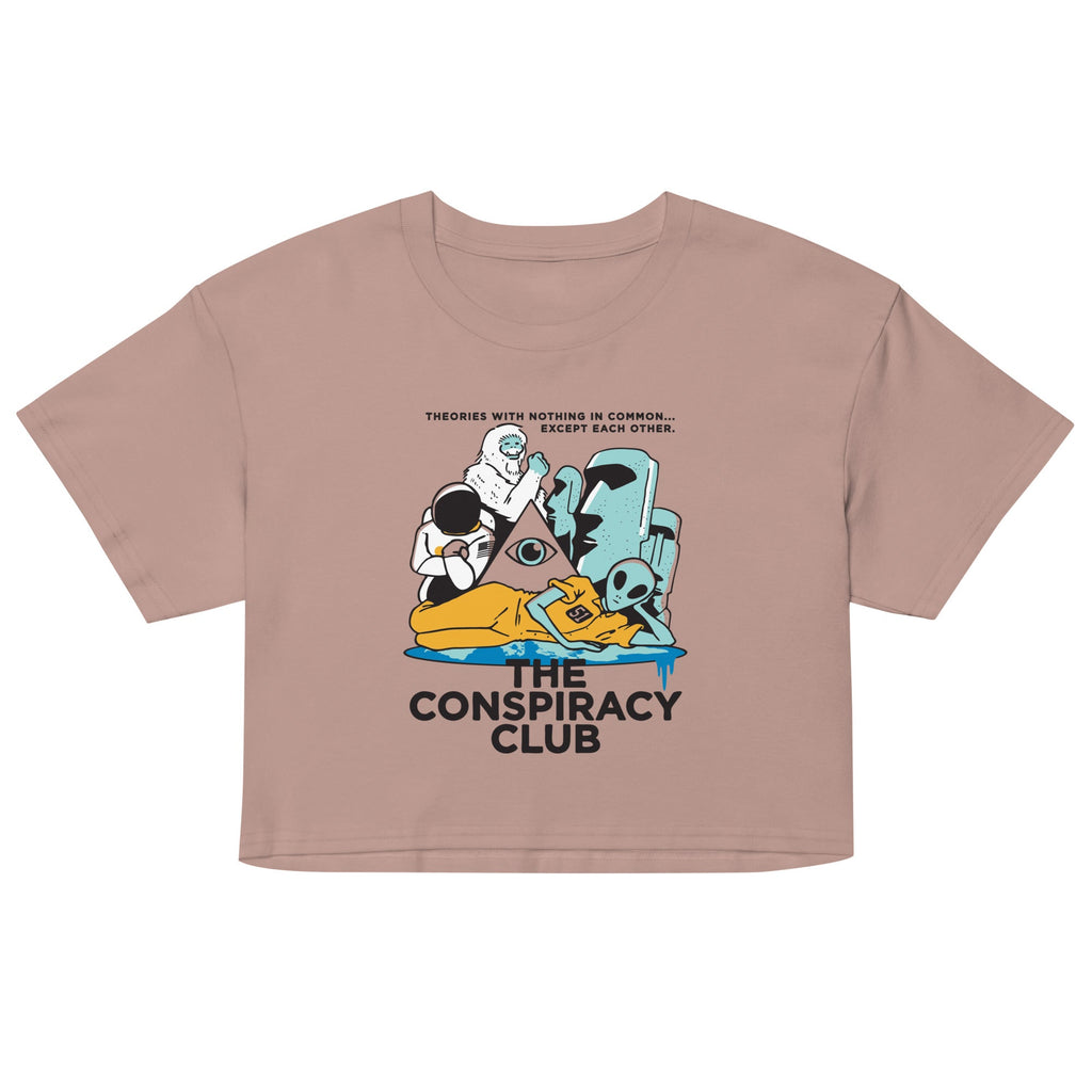 The Conspiracy Club Women's Crop Tee