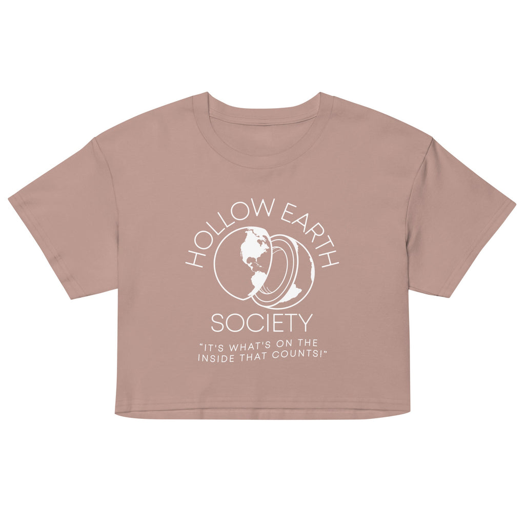 Hollow Earth Society Women's Crop Tee