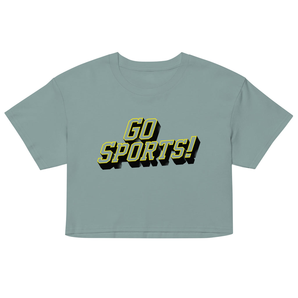 Go Sports! Women's Crop Tee